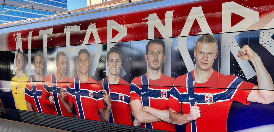 Z tlače na platformu - Antalis Norway