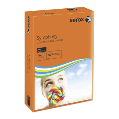 Xerox Symphony strong 80 g / A4, Orange/oranžová