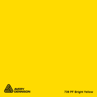Avery 739 Bright Yellow