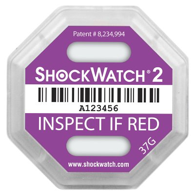 Indikátor nárazu ShockWatch 2, 37 g, fialový