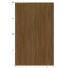 3M Di-Noc, Dry Wood DW-2475MT 1220 mm x 50 m 7100320779