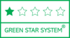 1 hviezdička v hodnotení "Green Star System" znamená, že produkt je vyrobený v závode certifikovanom podľa ISO 14001 a/alebo ocenenom značkou EU Ecolabel, ale nie je FSC® ani PEFC™ certifikovaný. Pre viac informácií kliknite na logo.
