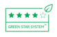 Produkt s ohodnotením 4 hviezdičiek „Green Star System Packaging“ znamená, že je vyrobený celkovo z 50-99 % recyklovaného (PIR+PCR) alebo obnoviteľného materiálu, je technicky recyklovateľný a je v súlade s REACH.