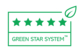 Produkt s hodnotením 5 hviezdičiek „Green Star System Packaging“ znamená, že je vyrobený celkovo zo 100 % recyklovaného (PIR+PCR) alebo obnoviteľného materiálu, je technicky recyklovateľný a je v súlade s REACH.