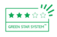 Produkt s 3 hviezdičkami „Green Star System for Visual Com“ znamená, že je vyrobený buď zo suroviny fosílneho pôvodu, ktorá má vysokú recyklovateľnosť, alebo z materiálu obnoviteľného / biologického pôvodu, ktorý má nízku recyklovateľnosť, alebo z materiálu recyklovaného pôvodu, ktorý nie je recyklovateľný