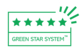 5-hviezdičkový produkt „Green Star System for Visual Com“ znamená, že je vyrobený zo suroviny recyklovaného pôvodu, ktorá má vysokú recyklovateľnosť